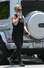 HILARY DUFF Out Shopping at Bristol Farms in Beverly Hills