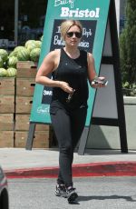 HILARY DUFF Out Shopping at Bristol Farms in Beverly Hills