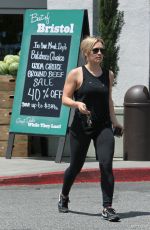 HILARY DUFF Out Shopping at Bristol Farms in Beverly Hills