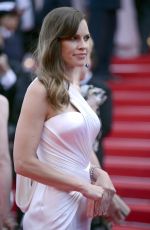 HILARY SWANK at The Homesman Premiere at Cannes Film Festival