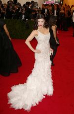 IDINA MENZEL at MET Gala 2014 in New York