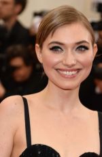 IMOGEN POOTS at MET Gala 2014 in New York