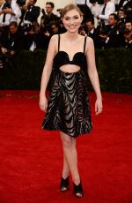 IMOGEN POOTS at MET Gala 2014 in New York