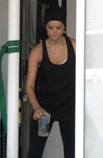 JAIMIE ALEXANDER Working Out at a Gym in Hollywood