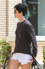 JAIMIE ALXANDER in Shorts Out and About in Los Angeles