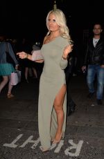 JASMIN WALIA and DANIELLE ARMSTRONG at Cafe De Paris Nightclub in London