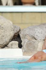 JASMIN WALIA in Bikini at a Pool in Dubai