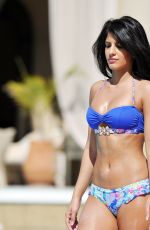JASMIN WALIA in Bikini at a Pool in Dubai