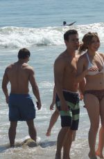JENNETTE MCCURDY in Bikini at a Beach in Santa Monica