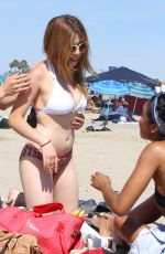JENNETTE MCCURDY in Bikini at Santa Monica Beach 