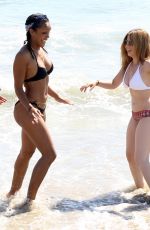 JENNETTE MCCURDY in Bikini at Santa Monica Beach 