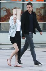 JENNIFER LAWRENCE and Nicholas Hoult Out and About in Cologne