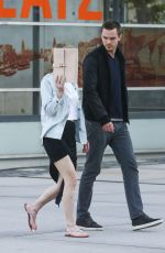 JENNIFER LAWRENCE and Nicholas Hoult Out and About in Cologne