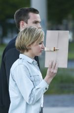 JENNIFER LAWRENCE and Nicholas Hoult Out and About in Cologne