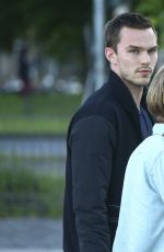 JENNIFER LAWRENCE and Nicholas Hoult Out and About in Cologne