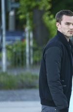 JENNIFER LAWRENCE and Nicholas Hoult Out and About in Cologne