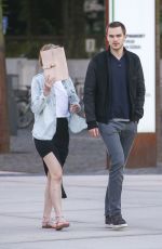 JENNIFER LAWRENCE and Nicholas Hoult Out and About in Cologne