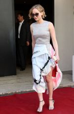 JENNIFER LAWRENCE Arrives at Cannes Film Festival 2014