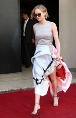 JENNIFER LAWRENCE Arrives at Cannes Film Festival 2014
