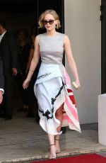 JENNIFER LAWRENCE Arrives at Cannes Film Festival 2014