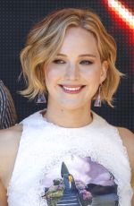 JENNIFER LAWRENCE at The Hunger Games: Mockingjay Part 1 Photocall in Cannes