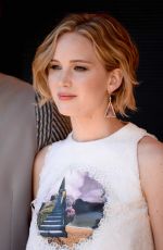 JENNIFER LAWRENCE at The Hunger Games: Mockingjay Part 1 Photocall in Cannes