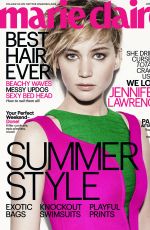 JENNIFER LAWRENCE in Marie Claire Magazine, June 2014 Issue