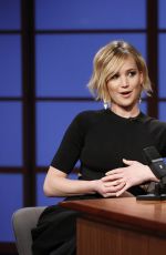 JENNIFER LAWRENCE on Late Night with Seth Meyers