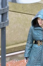 JENNIFER LAWRENCE on the Set of Mockingjay: Part 2 in Paris