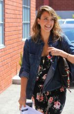 JESSICA ALBA Arrives at Her Office in Santa Monica