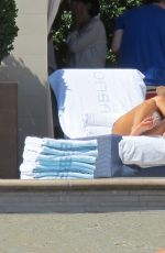 JESSICA ALBA in Bikini at Wet Republic Pool in Las Vegas