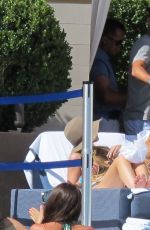 JESSICA ALBA in Bikini at Wet Republic Pool in Las Vegas