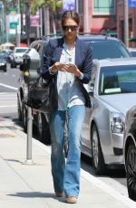 JESSICA ALBA in Jeans Out and About in Los Angeles