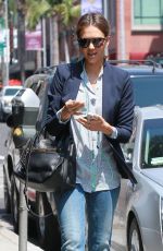 JESSICA ALBA in Jeans Out and About in Los Angeles