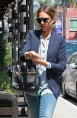 JESSICA ALBA in Jeans Out and About in Los Angeles
