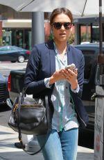 JESSICA ALBA in Jeans Out and About in Los Angeles