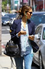 JESSICA ALBA in Jeans Out and About in Los Angeles
