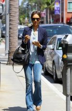 JESSICA ALBA in Jeans Out and About in Los Angeles