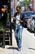 JESSICA ALBA in Jeans Out and About in Los Angeles