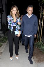 JESSICA ALBA Leaves Gracias Madre Reastaurant in West Hollywood