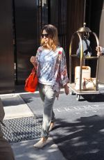 JESSICA ALBA Leaves Her Hotel in New York