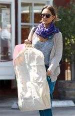 JESSICA ALBA Out and About in Brentwood