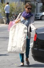 JESSICA ALBA Out and About in Brentwood