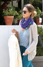 JESSICA ALBA Out and About in Brentwood