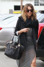 JESSICA ALBA Out and About in Santa Monica 2105