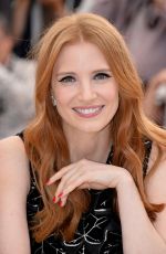 JESSICA CHASTAIN at Disappearance of Eleanor Rigby Photocall at Cannes Film Festival