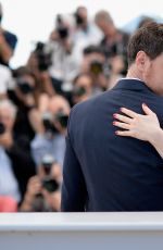 JESSICA CHASTAIN at Disappearance of Eleanor Rigby Photocall at Cannes Film Festival