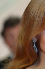 JESSICA CHASTAIN at Disappearance of Eleanor Rigby Premiere at Cannes Film Festival
