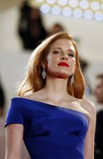 JESSICA CHASTAIN at Disappearance of Eleanor Rigby Premiere at Cannes Film Festival