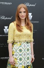 JESSICA CHASTAIN at Disappearance of Eleanor Rigby Prescreening on the Roof of JW Marriott Hotel